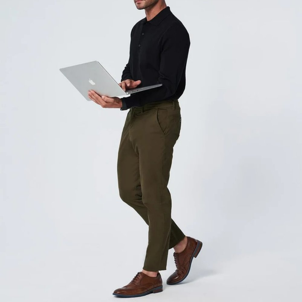 NWT Bottoms Lab Momentum Men's Chino Comfort Pant Size M